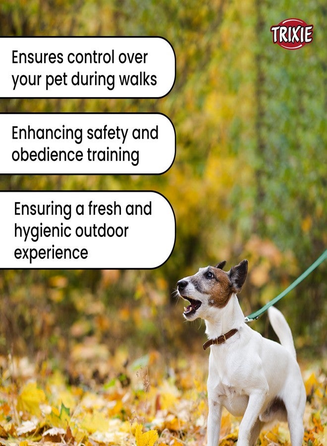 تريكسي طوق كلاب تريكسي بريميوم فائق القوة مع حلقة يد مبطنة، مناسب للكلاب من مقاس XS-S، وزن 10 كجم أو أقل (تشيهواهوا، بودل صغير، شيه تزو، بَغ)، طوله 3.93 قدم / 15 مم (مقاس XS، لون نعناعي) - Image 5